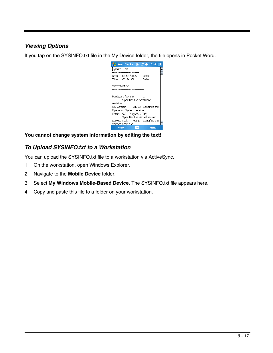 Dolphin Peripherals 6100 User Manual | Page 121 / 176