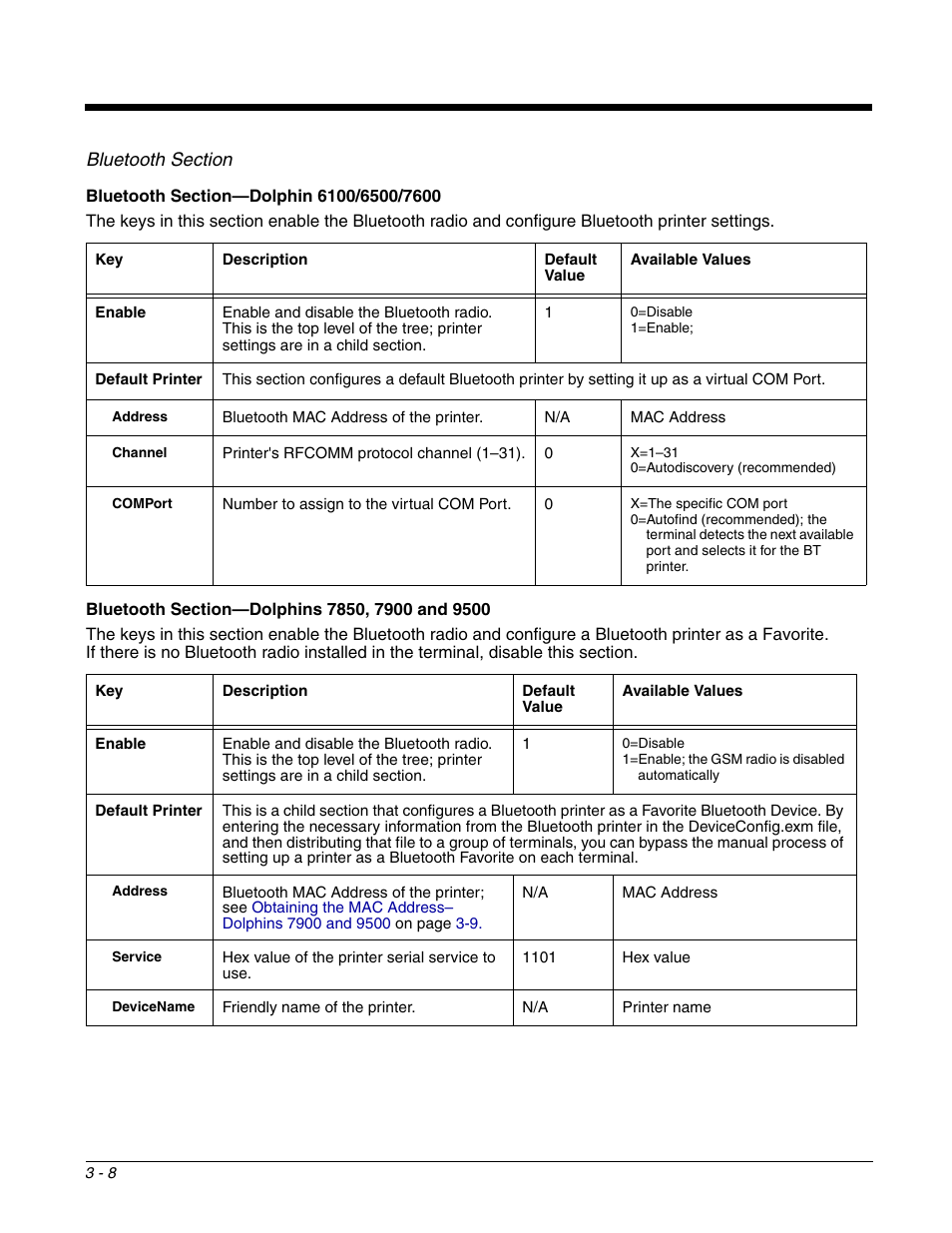 Dolphin Peripherals 6100 User Manual | Page 58 / 176