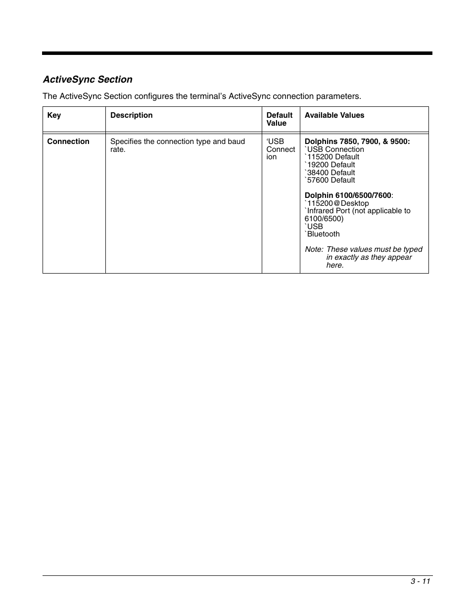 Dolphin Peripherals 6100 User Manual | Page 61 / 176