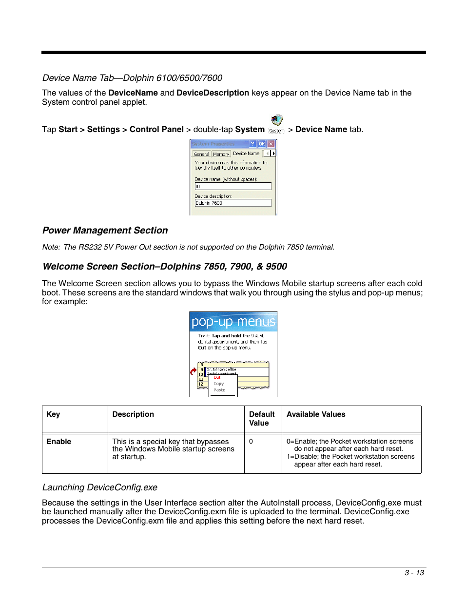 Dolphin Peripherals 6100 User Manual | Page 63 / 176