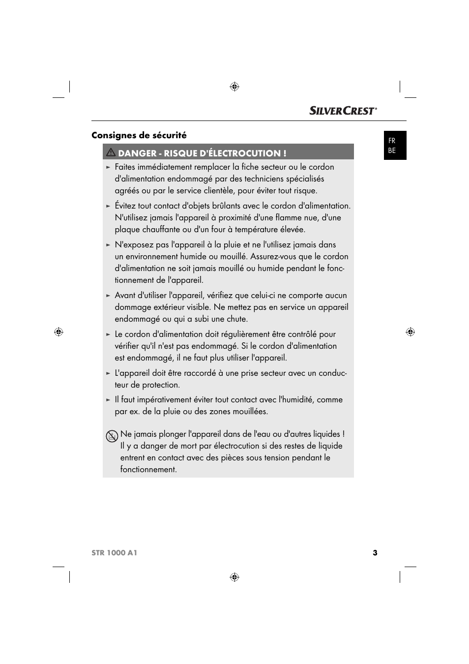 Silvercrest STR 1000 A1 User Manual | Page 6 / 34