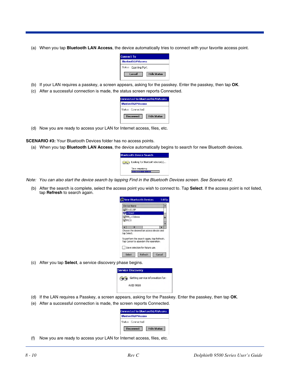 Dolphin Peripherals 9500 User Manual | Page 146 / 264