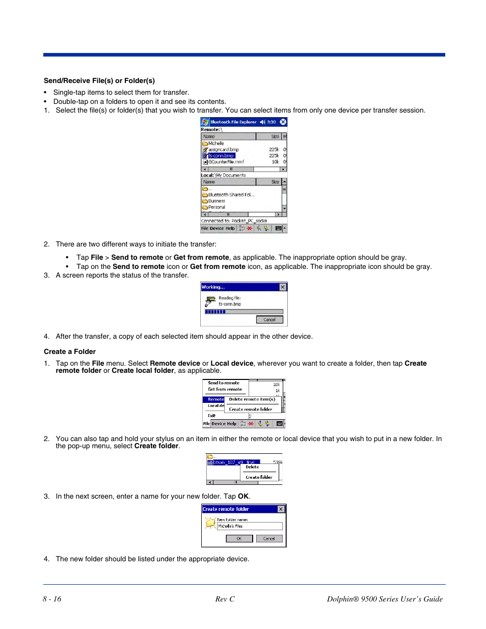 Dolphin Peripherals 9500 User Manual | Page 152 / 264