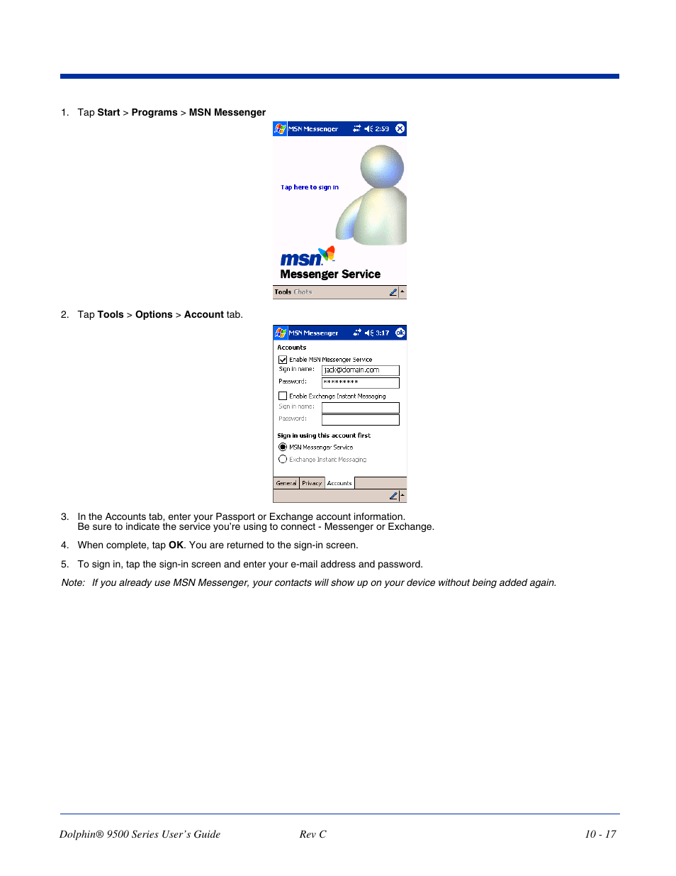 Dolphin Peripherals 9500 User Manual | Page 203 / 264