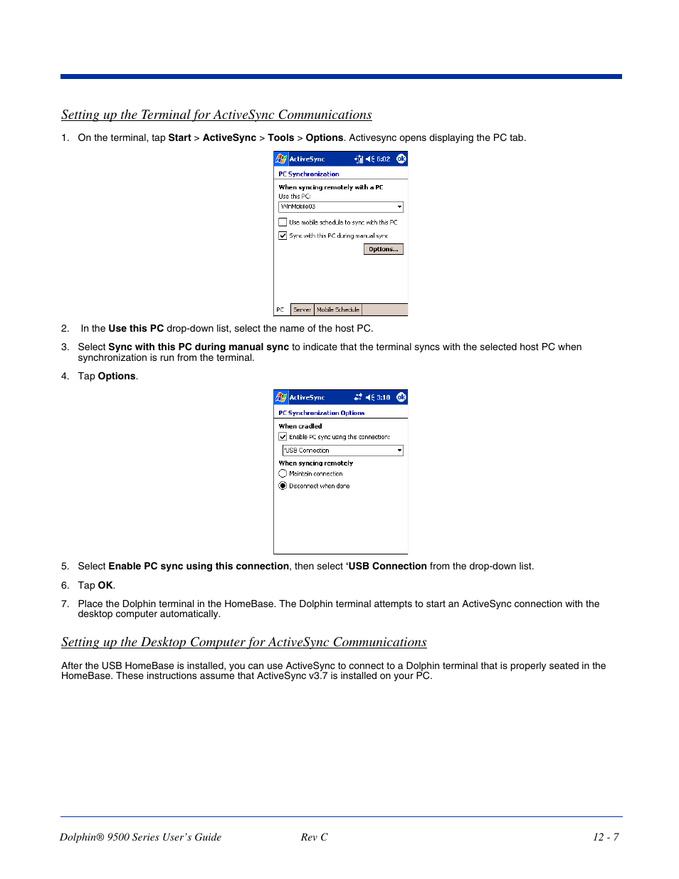 Dolphin Peripherals 9500 User Manual | Page 219 / 264