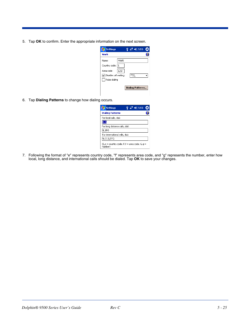 Dolphin Peripherals 9500 User Manual | Page 91 / 264