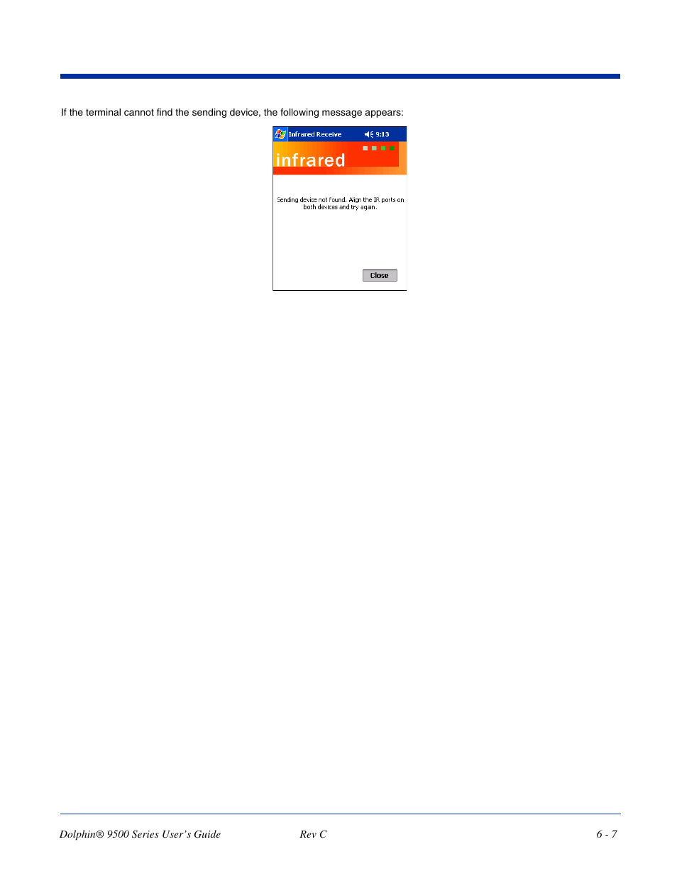 Dolphin Peripherals 9500 User Manual | Page 99 / 264