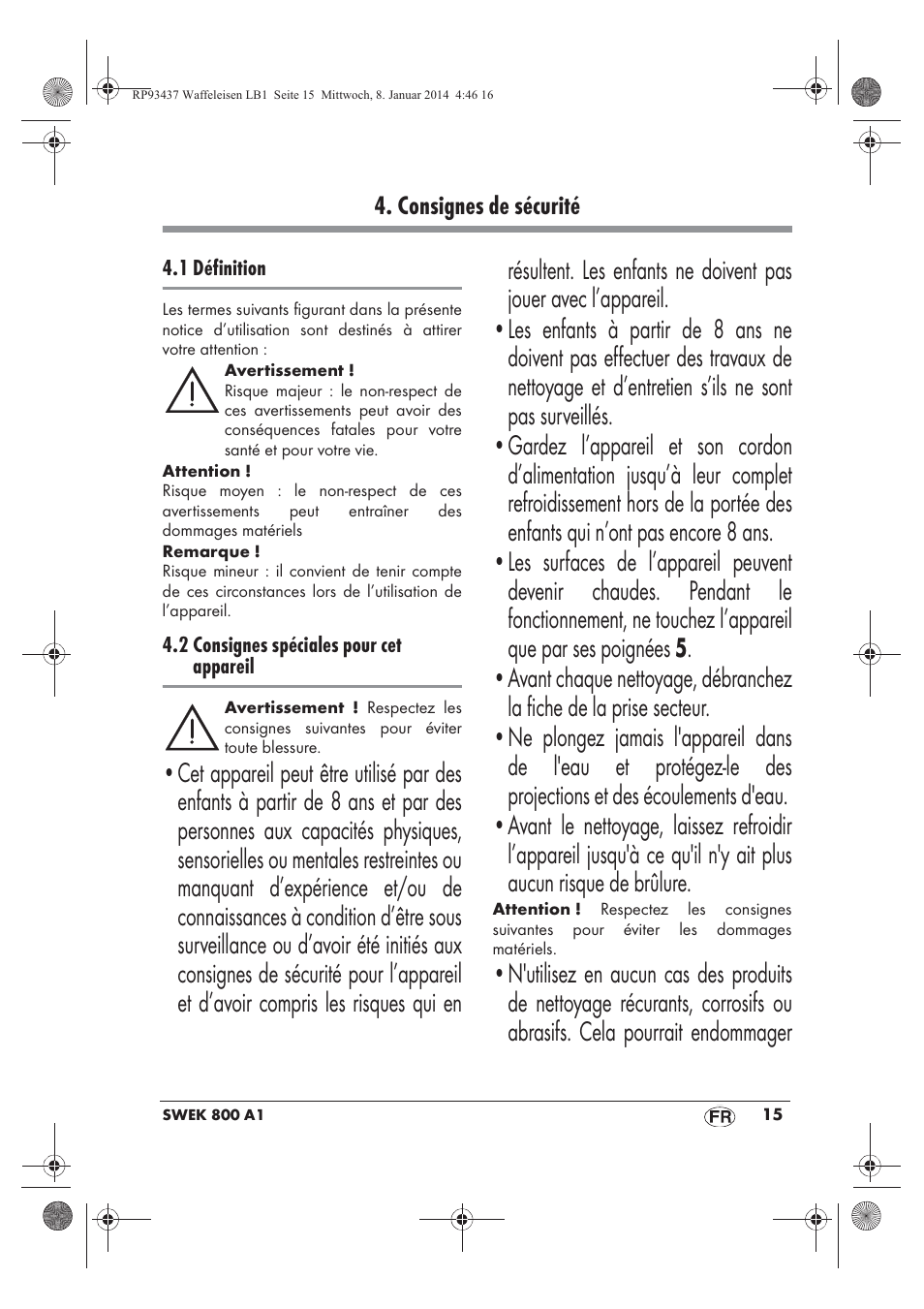 Silvercrest SWEK 800 A1 User Manual | Page 17 / 58