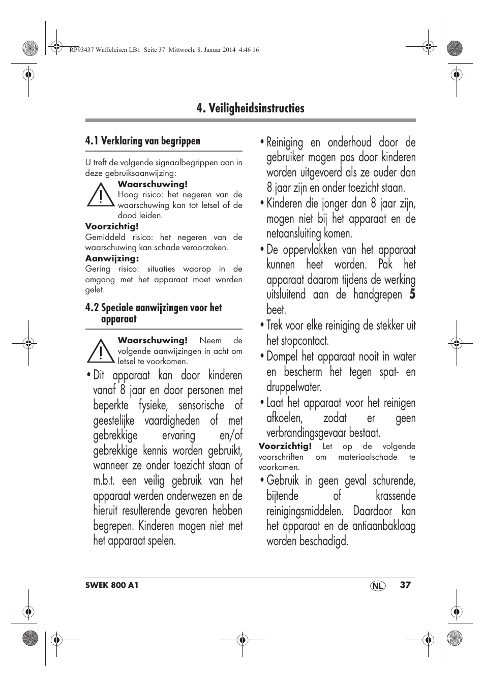 Silvercrest SWEK 800 A1 User Manual | Page 39 / 58