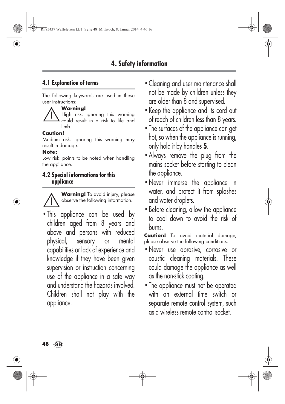 Silvercrest SWEK 800 A1 User Manual | Page 50 / 58