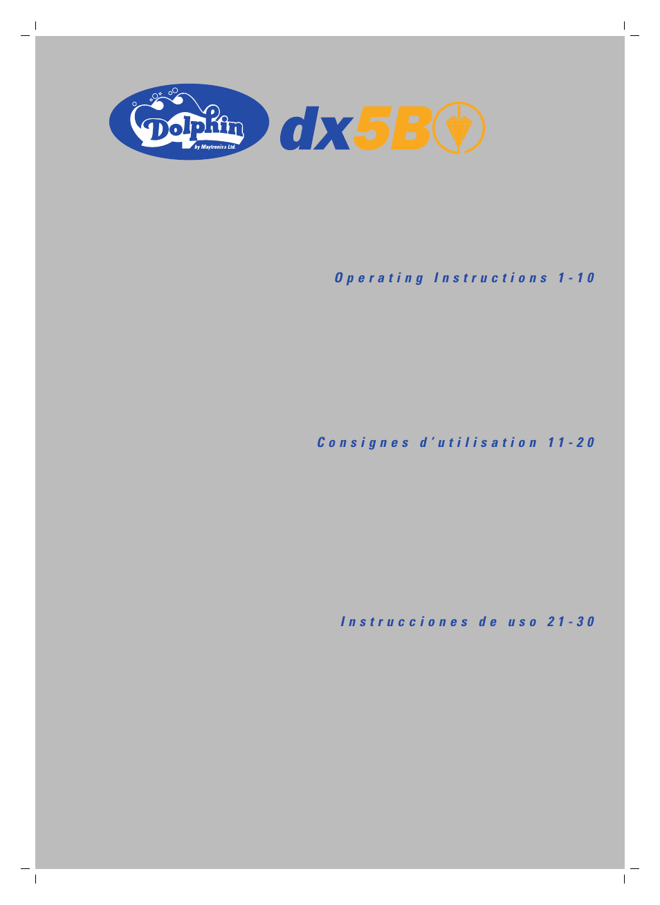 Dolphin Peripherals DX5B User Manual | 32 pages