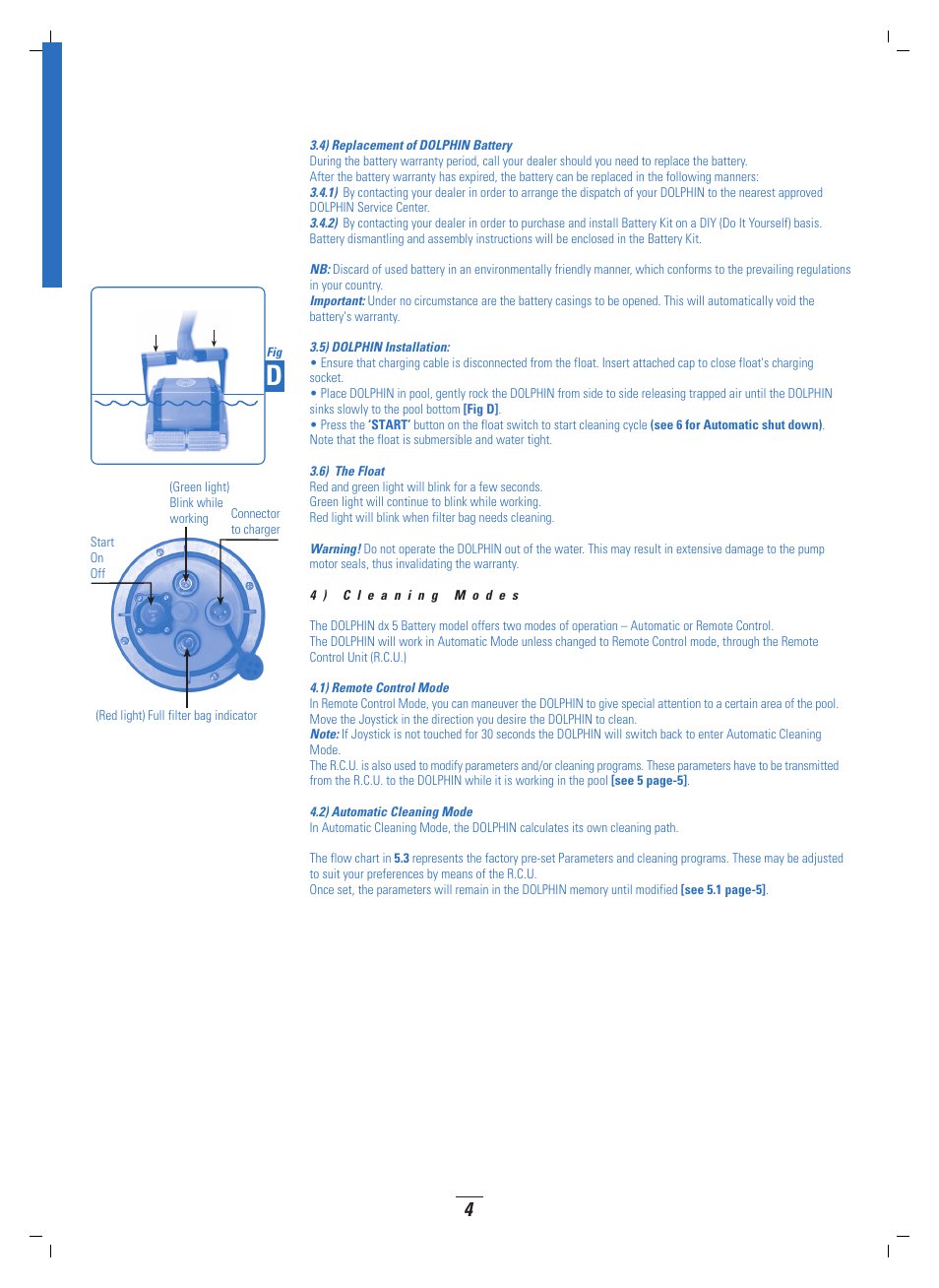 Dolphin Peripherals DX5B User Manual | Page 5 / 32