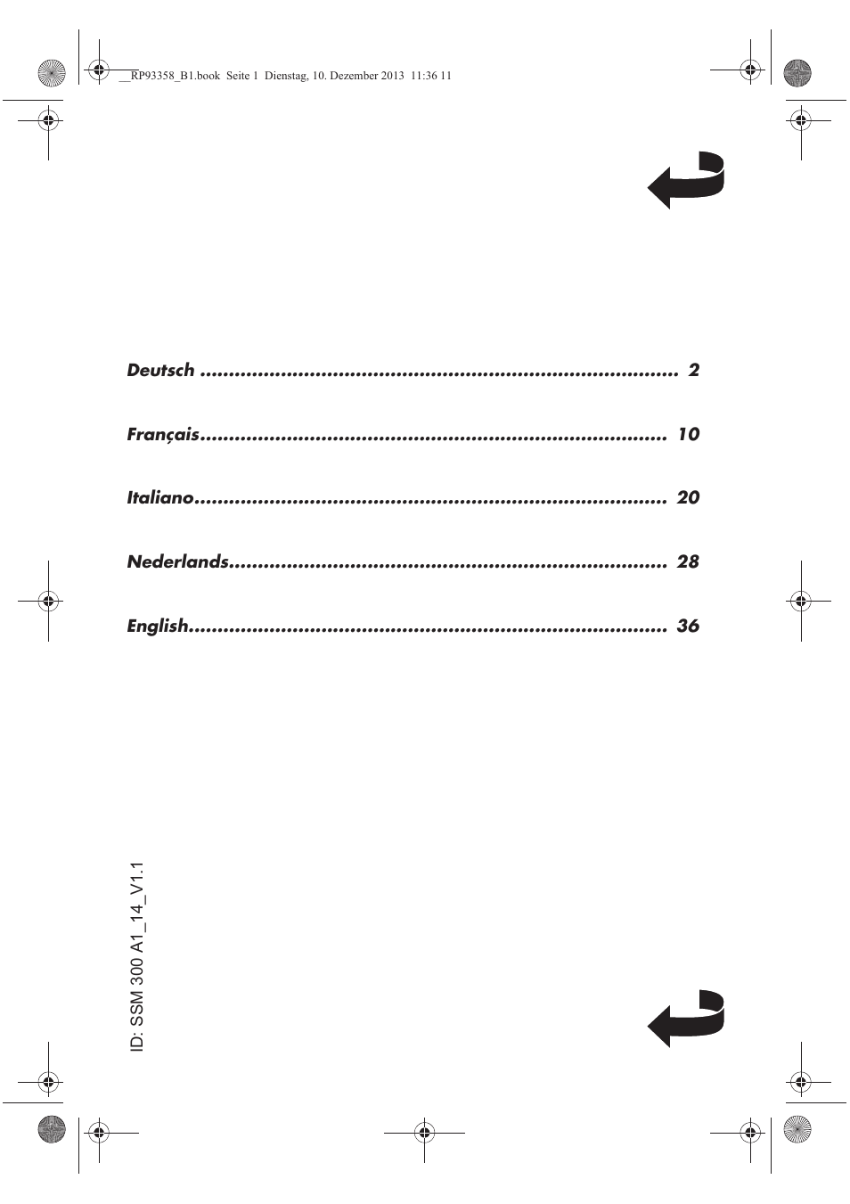 Silvercrest SSM 300 A1 User Manual | Page 2 / 46