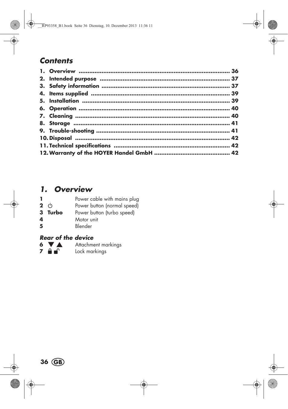 Silvercrest SSM 300 A1 User Manual | Page 38 / 46