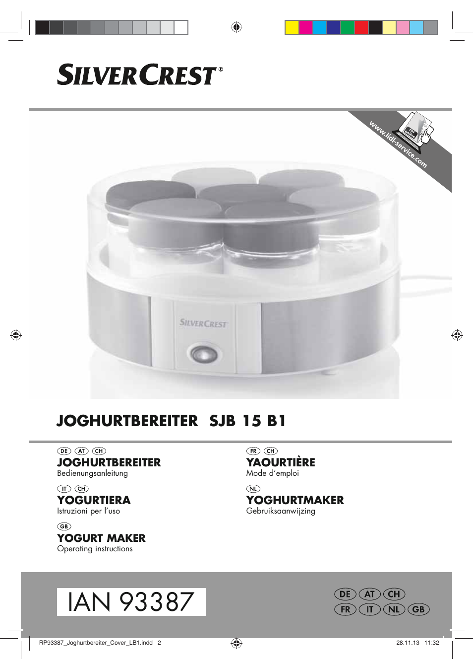 Silvercrest SJB 15 B1 User Manual | 50 pages