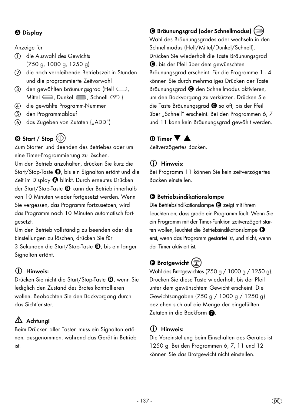 Silvercrest BREAD MAKER SBB 850 A1 User Manual | Page 140 / 160