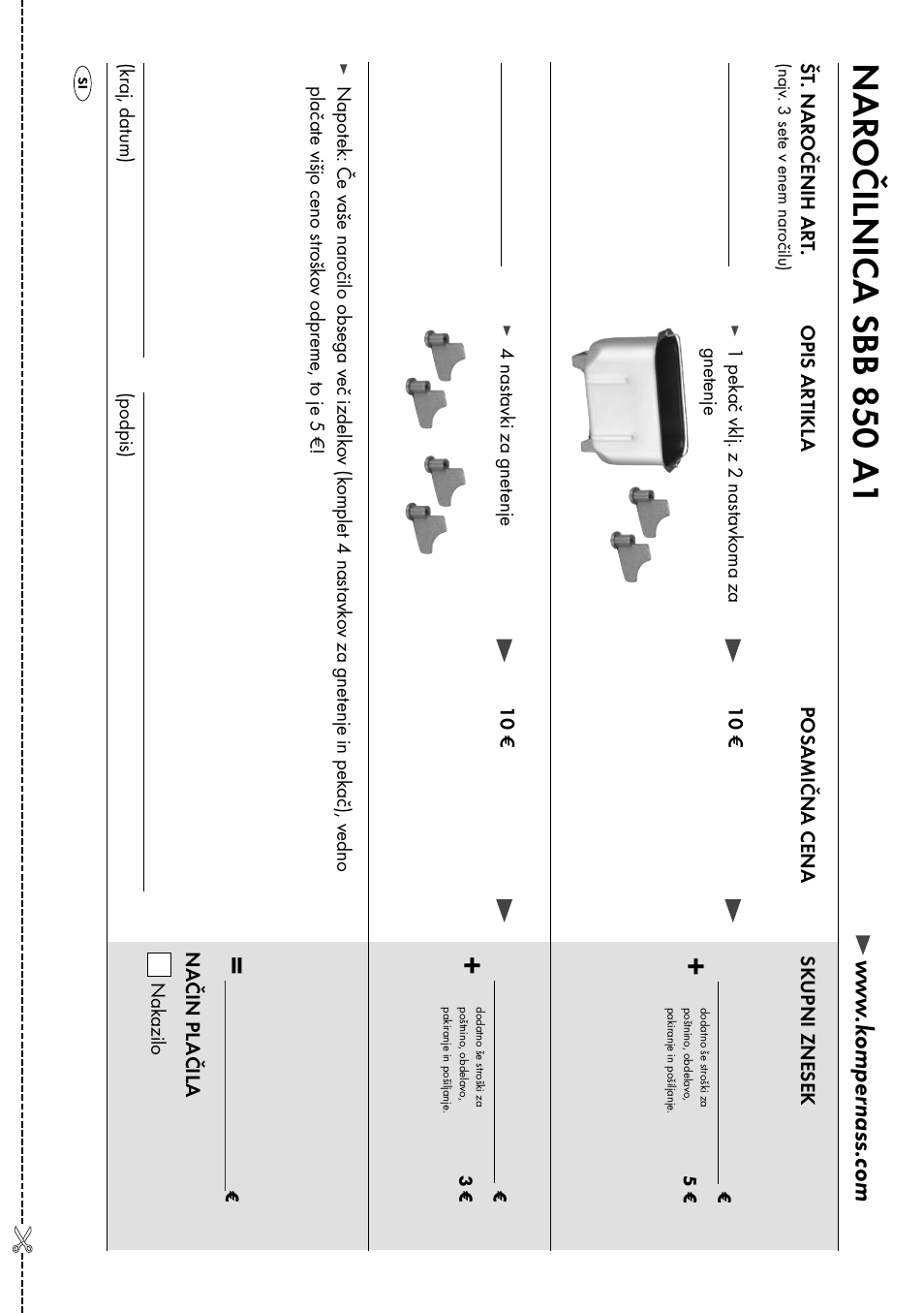 Nar očilnic a sbb 850 a1 | Silvercrest BREAD MAKER SBB 850 A1 User Manual | Page 88 / 160