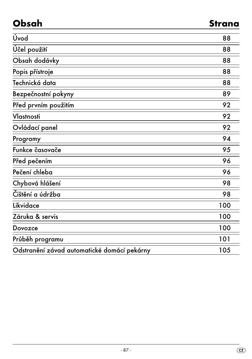 Silvercrest BREAD MAKER SBB 850 A1 User Manual | Page 90 / 160