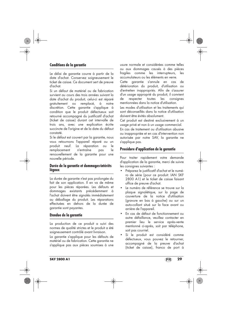 Silvercrest SKF 2800 A1 User Manual | Page 31 / 74