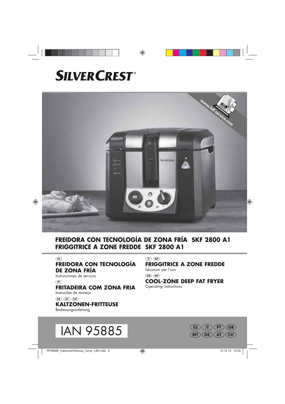 Silvercrest SKF 2800 A1 User Manual | 78 pages