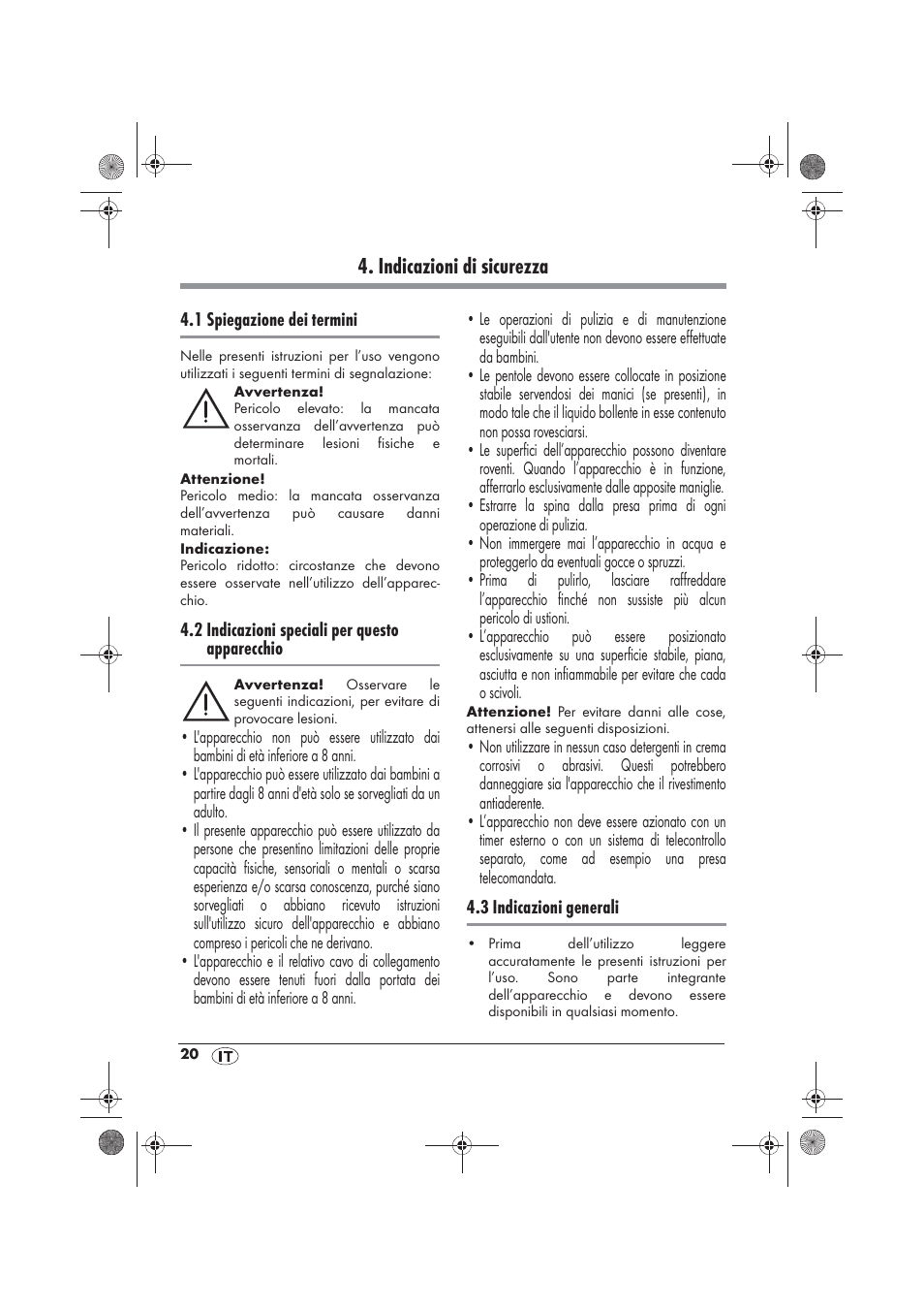 Indicazioni di sicurezza | Silvercrest SKF 2800 A1 User Manual | Page 22 / 78