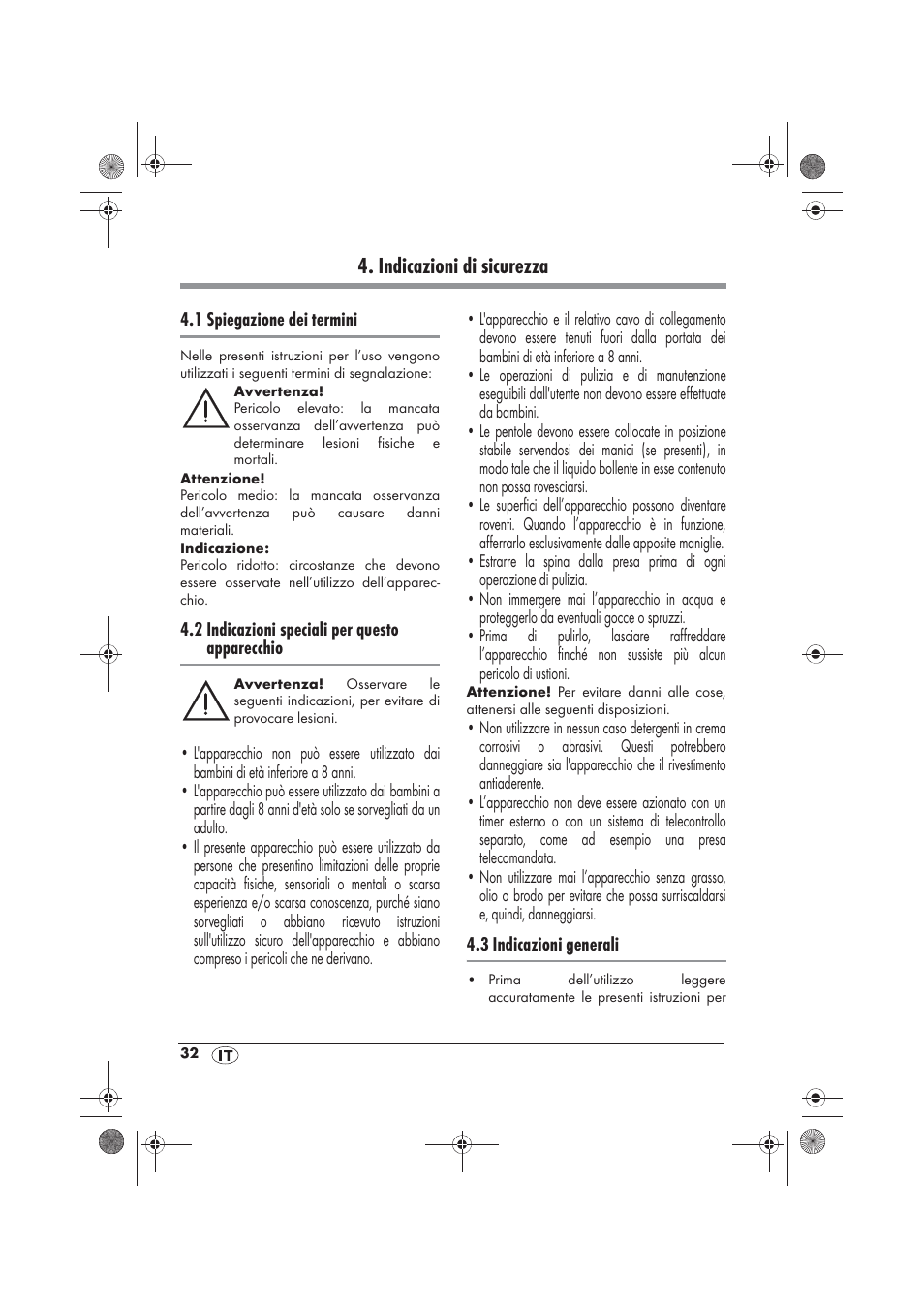 Indicazioni di sicurezza | Silvercrest SFM 840 A2 User Manual | Page 34 / 74