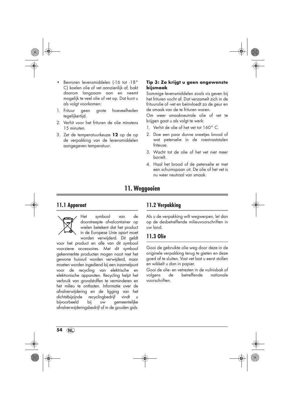 Weggooien, 1 apparaat, 2 verpakking | 3 olie | Silvercrest SFM 840 A2 User Manual | Page 56 / 74