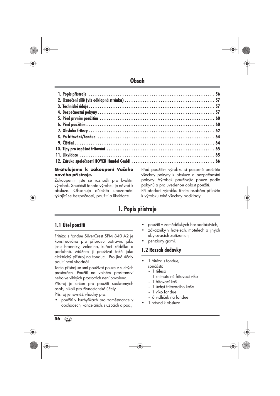 Silvercrest SFM 840 A2 User Manual | Page 58 / 98