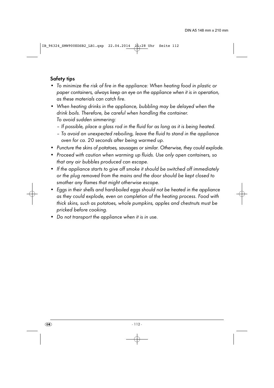 Silvercrest SMW 900 EDS B2 User Manual | Page 115 / 134