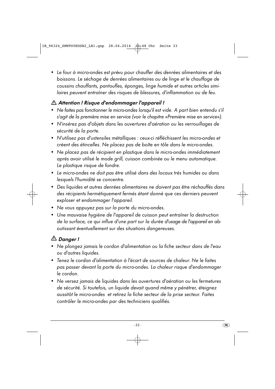 Silvercrest SMW 900 EDS B2 User Manual | Page 36 / 134