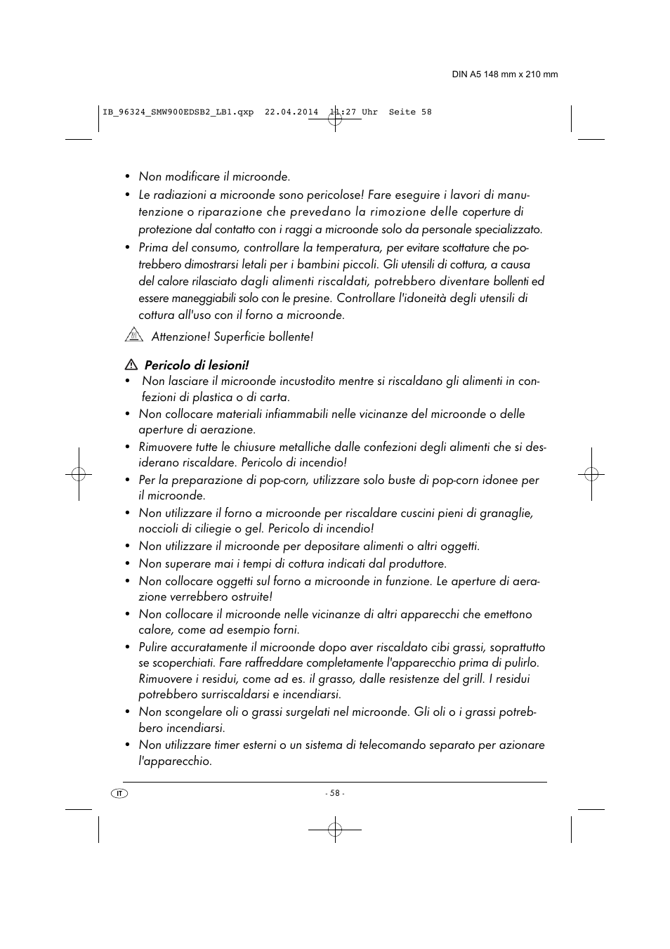 Silvercrest SMW 900 EDS B2 User Manual | Page 61 / 134