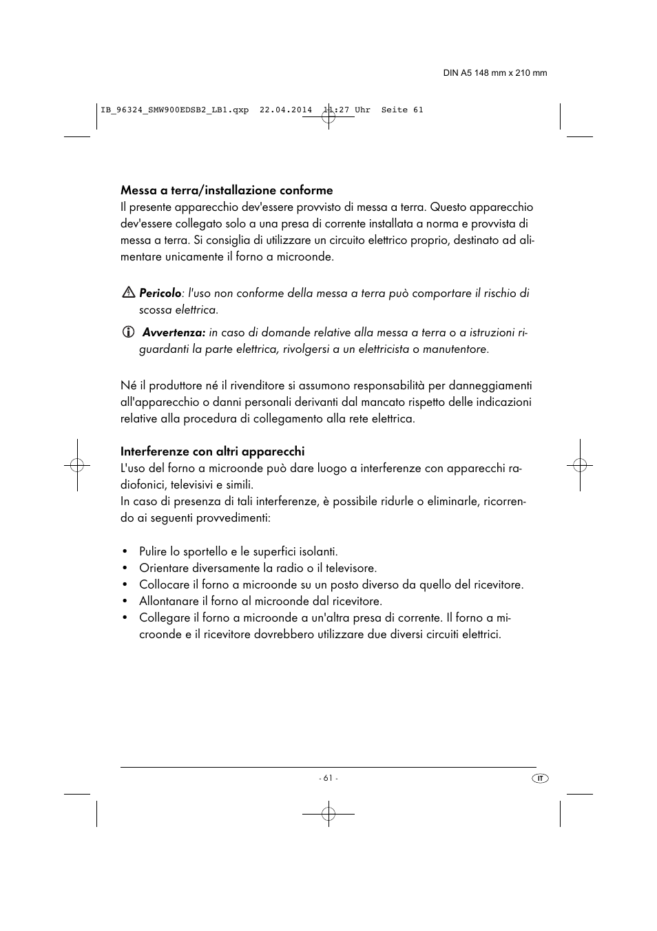 Silvercrest SMW 900 EDS B2 User Manual | Page 64 / 134