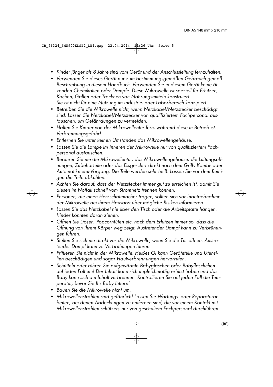 Silvercrest SMW 900 EDS B2 User Manual | Page 8 / 134