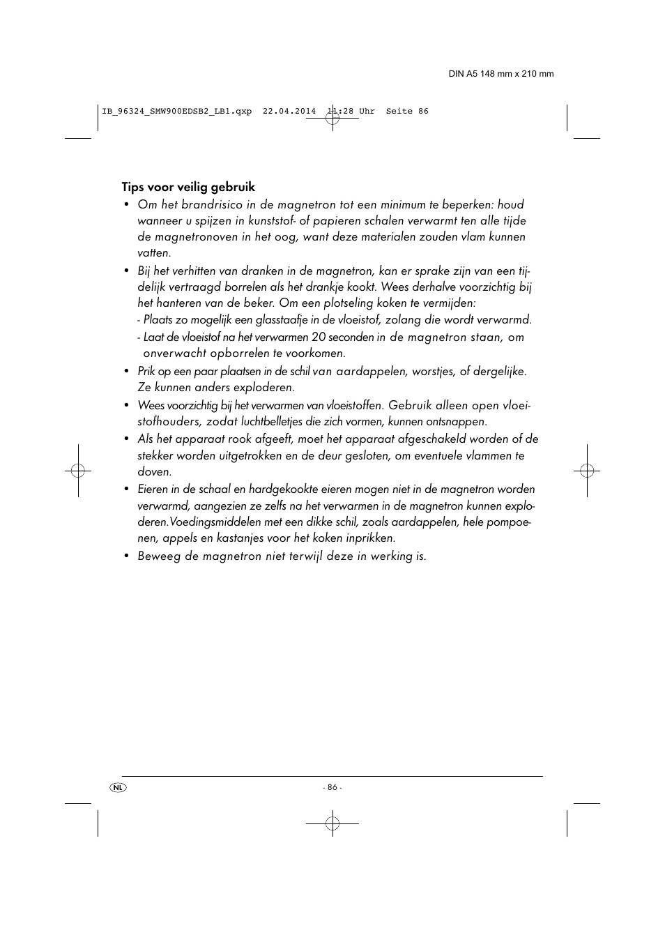 Silvercrest SMW 900 EDS B2 User Manual | Page 89 / 134