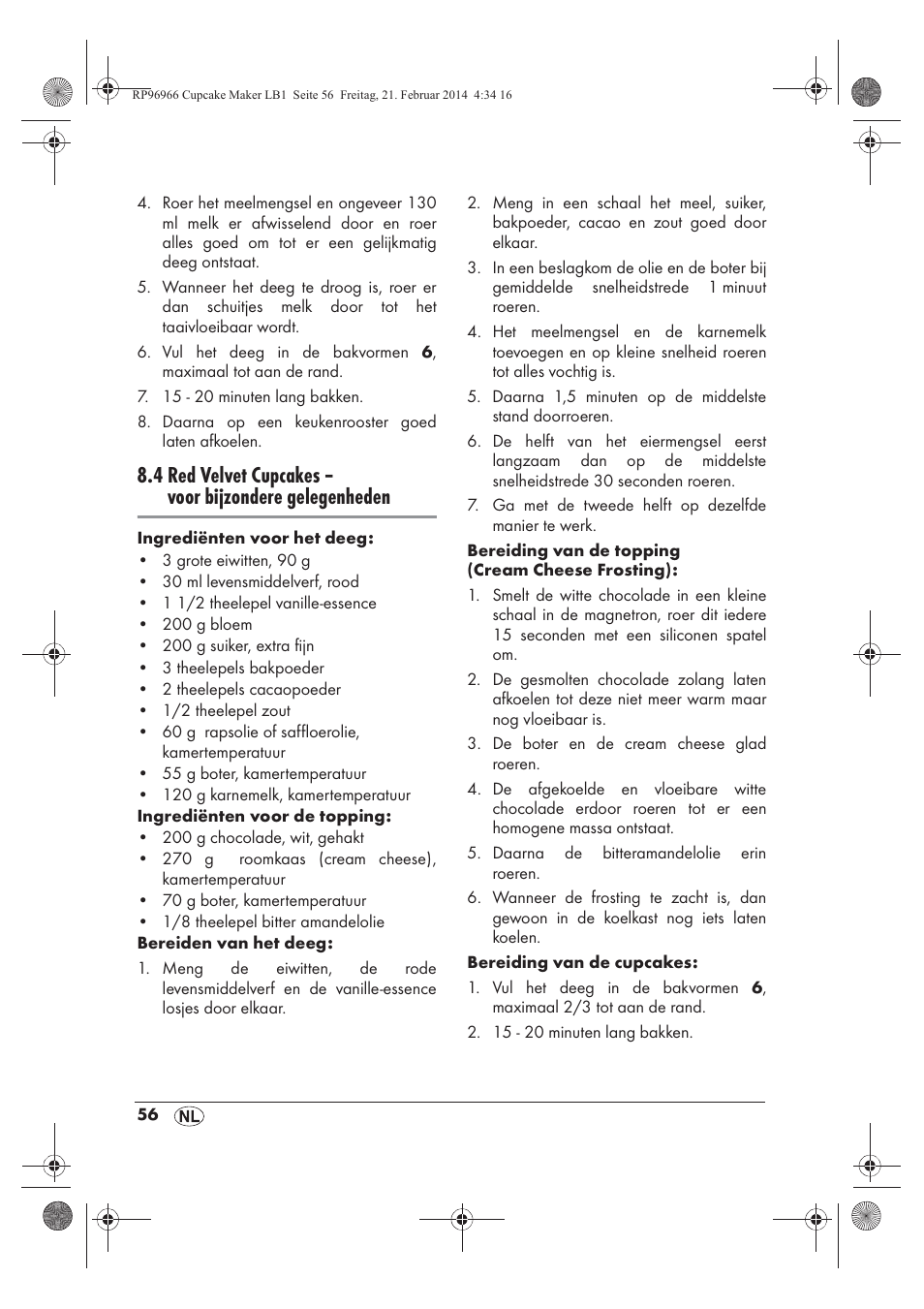 Silvercrest SCCM 800 A1 User Manual | Page 58 / 78