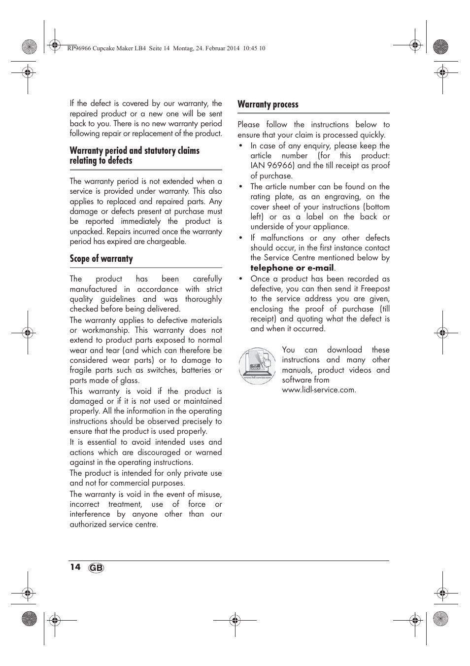 Silvercrest SCCM 800 A1 User Manual | Page 16 / 102