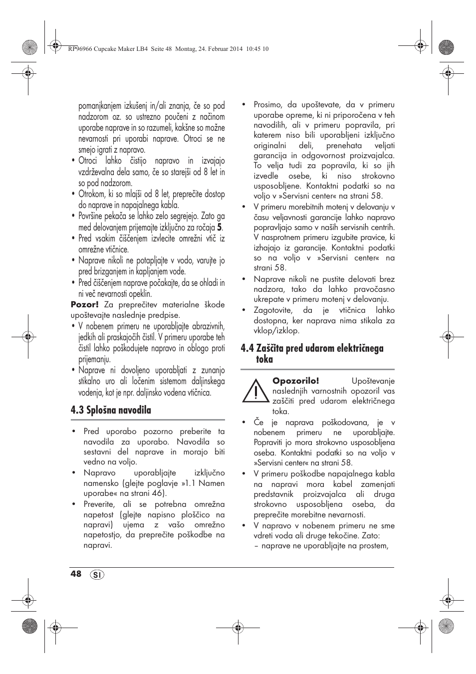 Silvercrest SCCM 800 A1 User Manual | Page 50 / 102