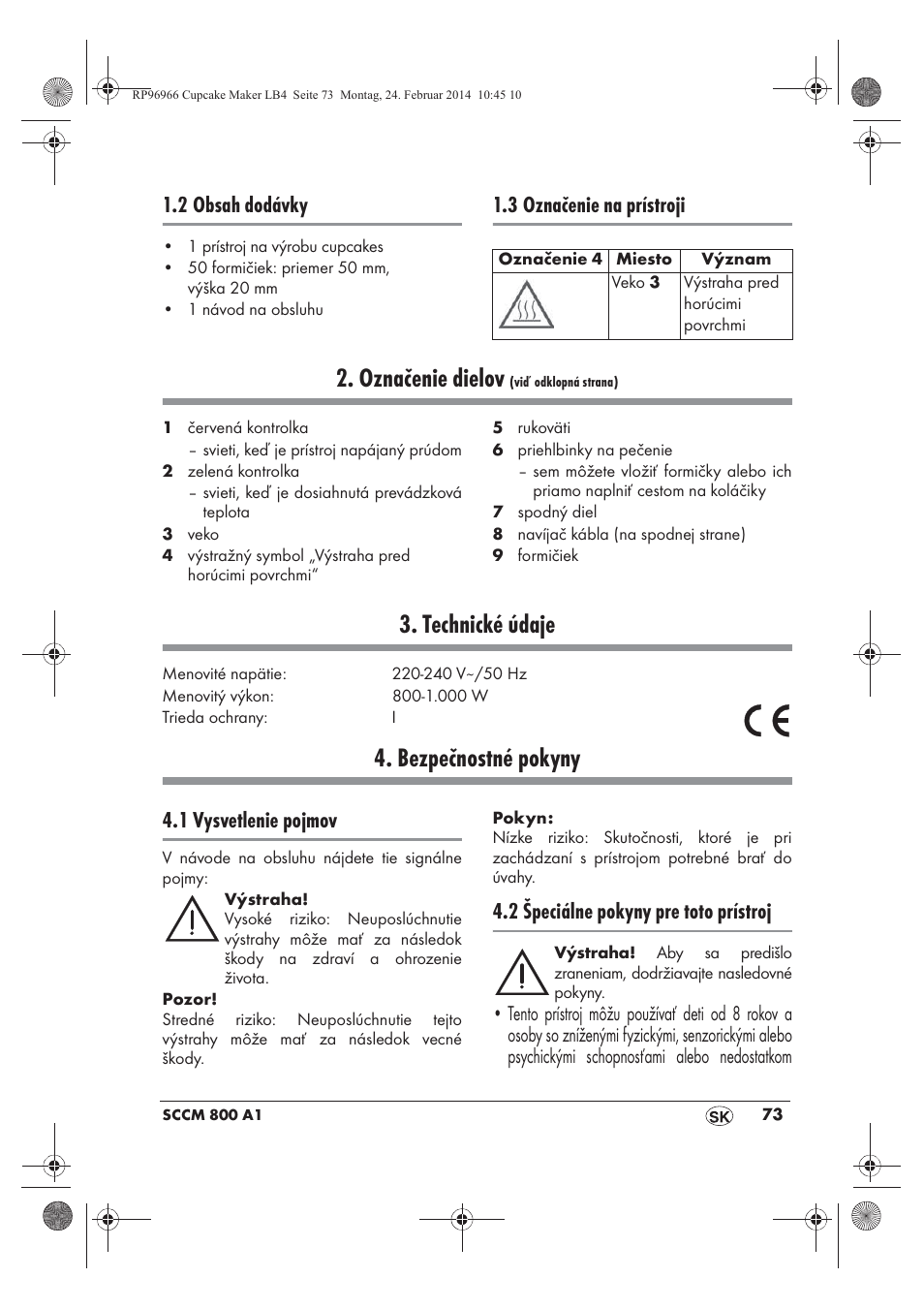 Silvercrest SCCM 800 A1 User Manual | Page 75 / 102