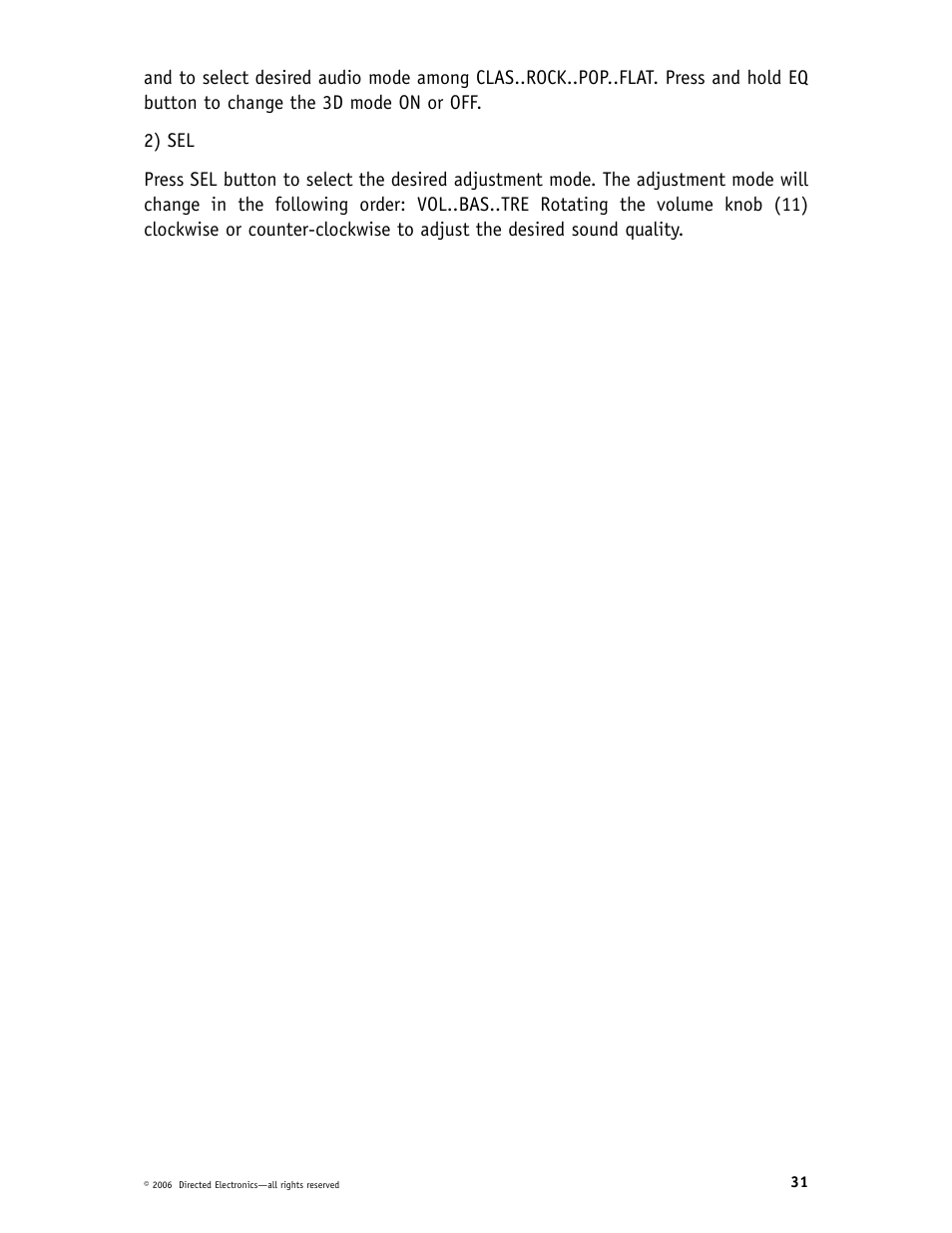 Directed Video DP1020 User Manual | Page 31 / 42