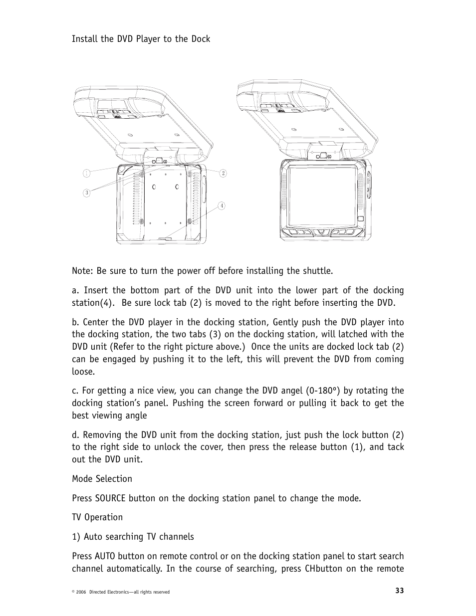 Directed Video DP1020 User Manual | Page 33 / 42