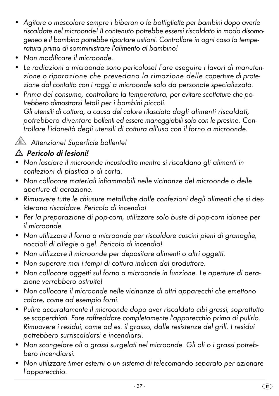Silvercrest SMW 800 B2 User Manual | Page 30 / 113