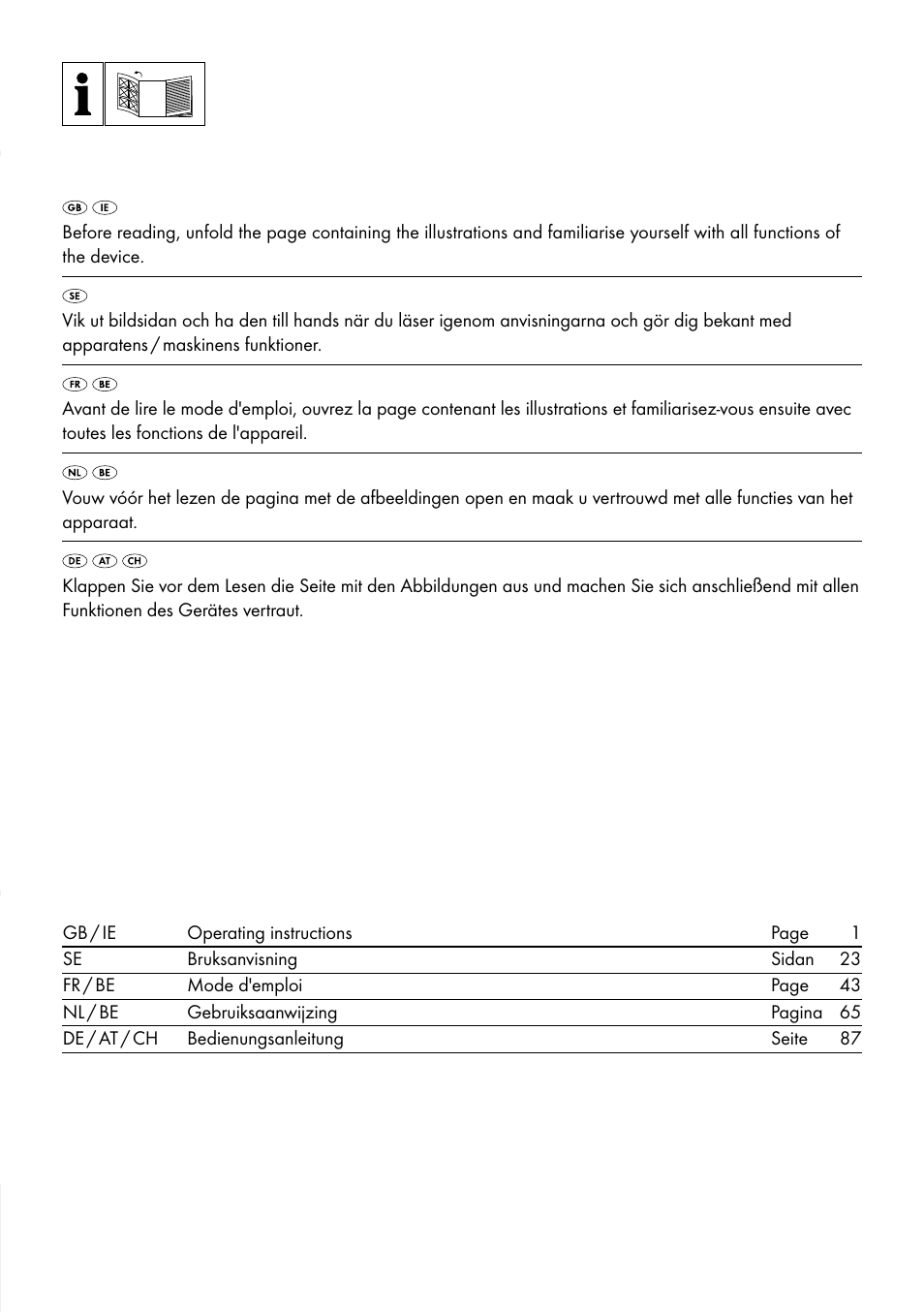 Silvercrest SMW 800 B2 User Manual | Page 2 / 111