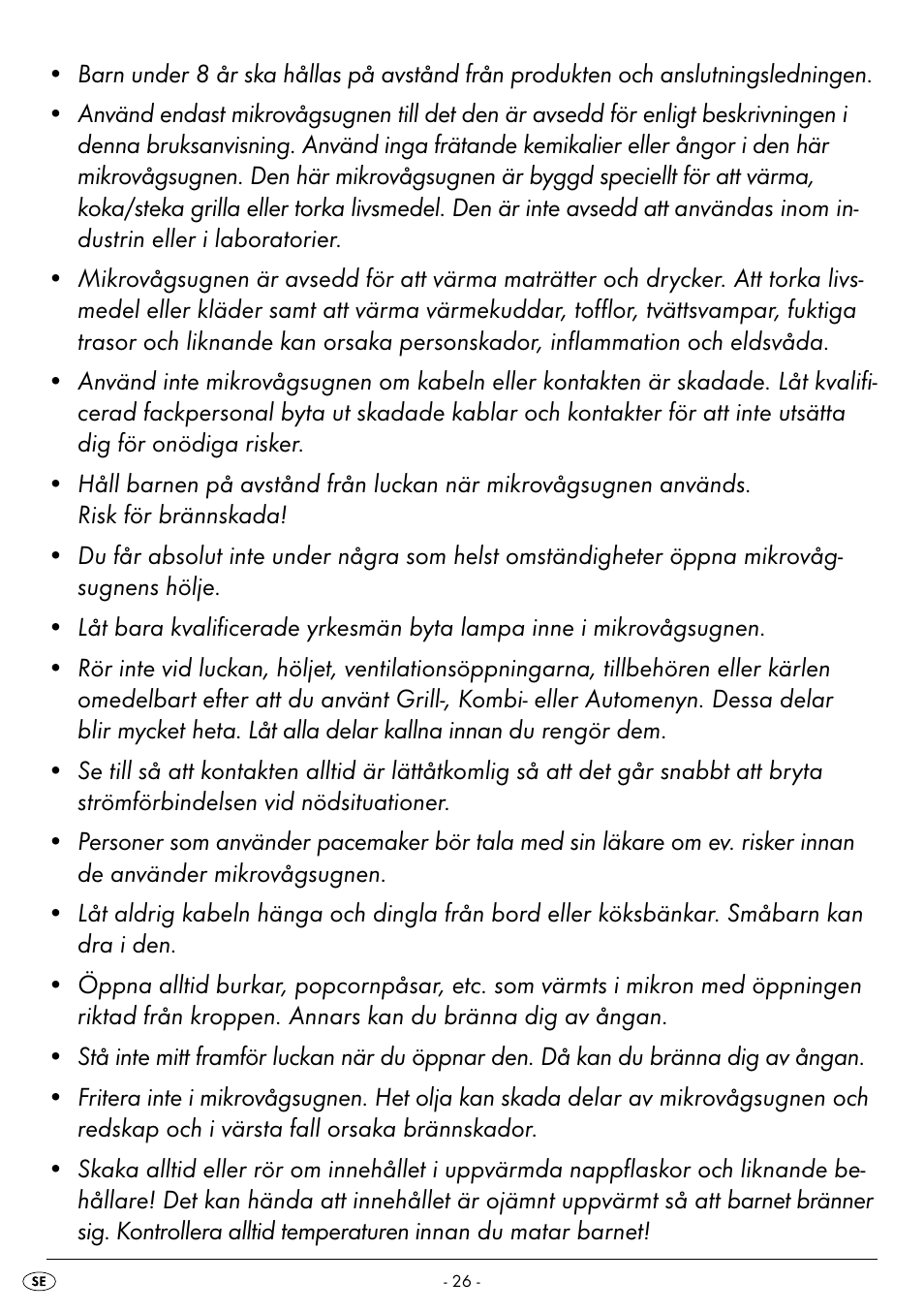 Silvercrest SMW 800 B2 User Manual | Page 29 / 111