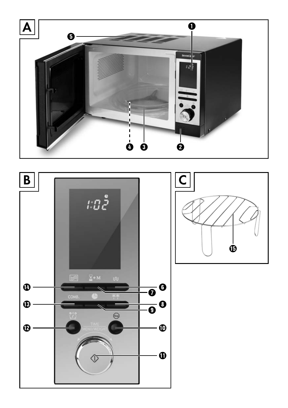 Silvercrest SMW 800 B2 User Manual | Page 3 / 111