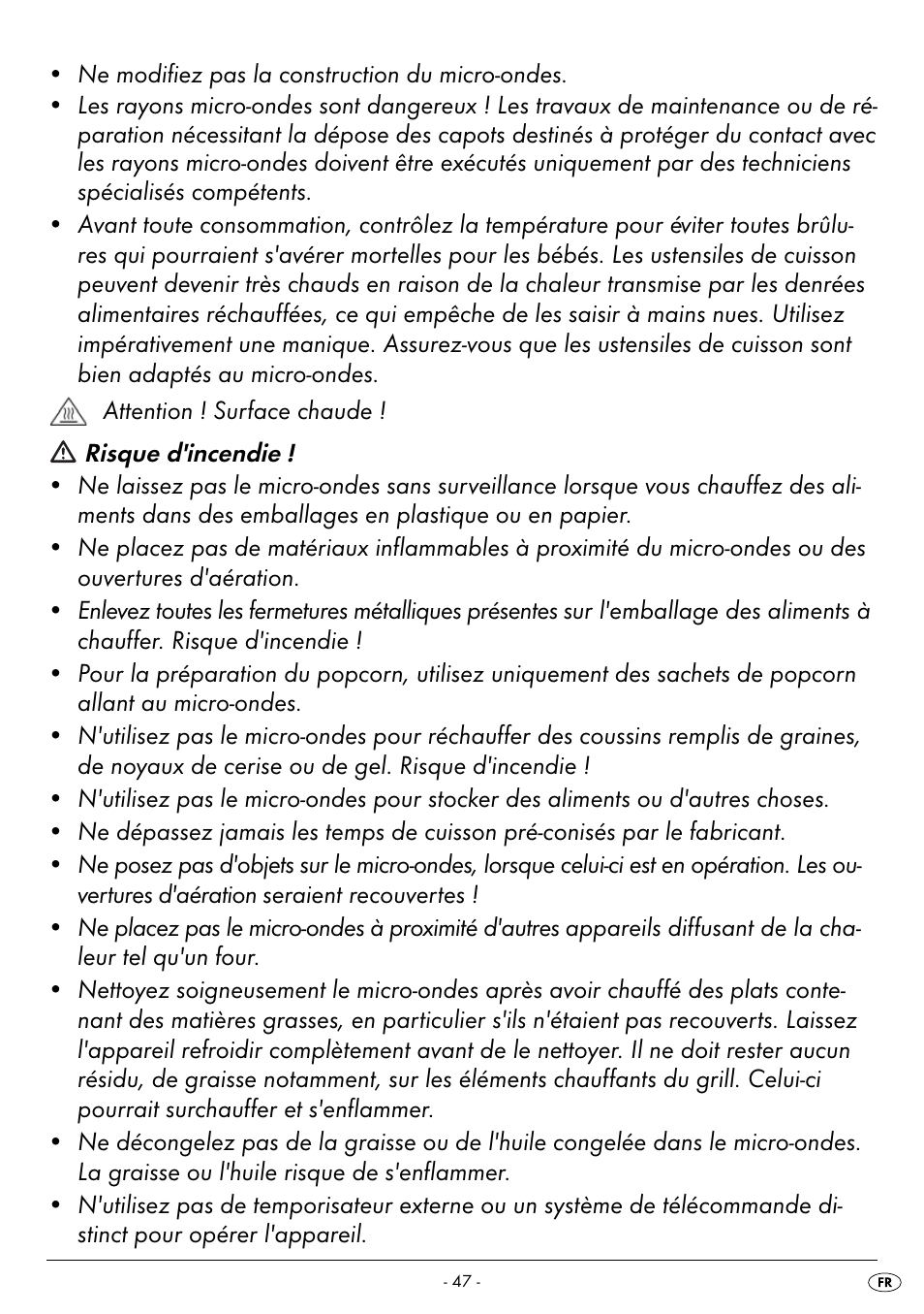 Silvercrest SMW 800 B2 User Manual | Page 50 / 111
