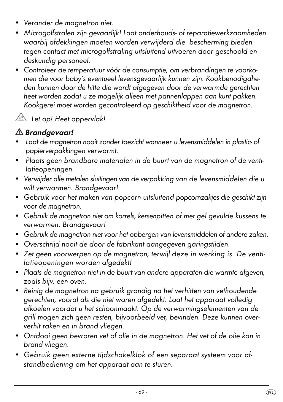 Silvercrest SMW 800 B2 User Manual | Page 72 / 111