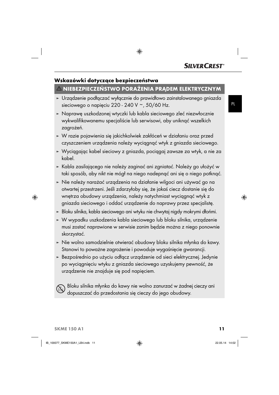 Silvercrest SKME 150 A1 User Manual | Page 14 / 51