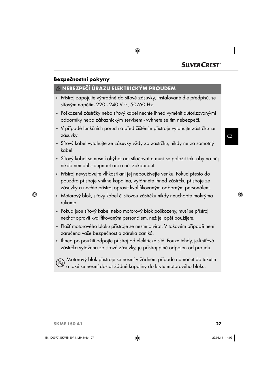 Silvercrest SKME 150 A1 User Manual | Page 30 / 51