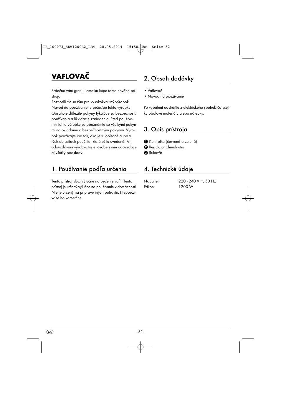 Silvercrest SDW 1200 B2 User Manual | Page 35 / 53