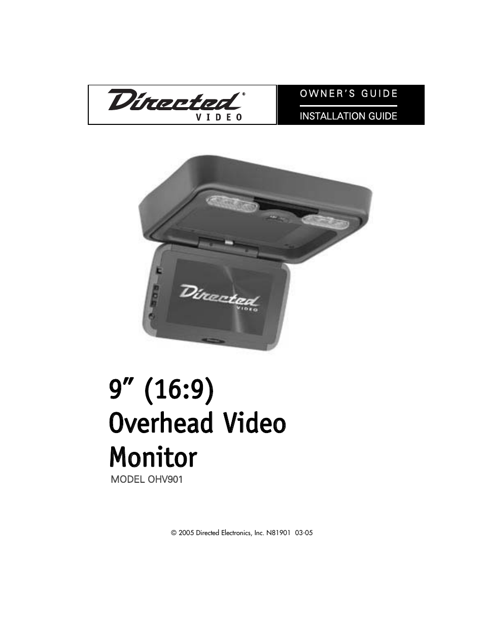 Directed Electronics OHV901 User Manual | 27 pages